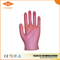 CE FDA Red Disposable Medical gloves , Red Vinyl Exam gloves , Red vinyl gloves disposable